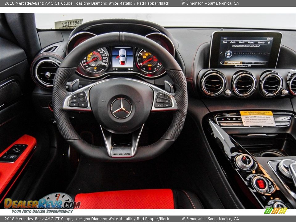Controls of 2018 Mercedes-Benz AMG GT Coupe Photo #5