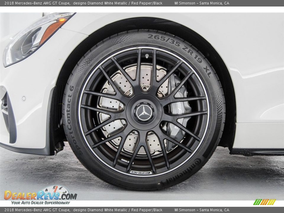 2018 Mercedes-Benz AMG GT Coupe Wheel Photo #9