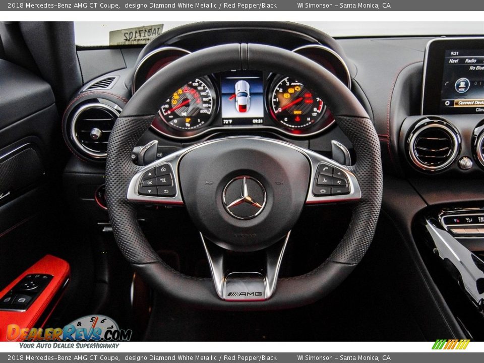 2018 Mercedes-Benz AMG GT Coupe Steering Wheel Photo #17