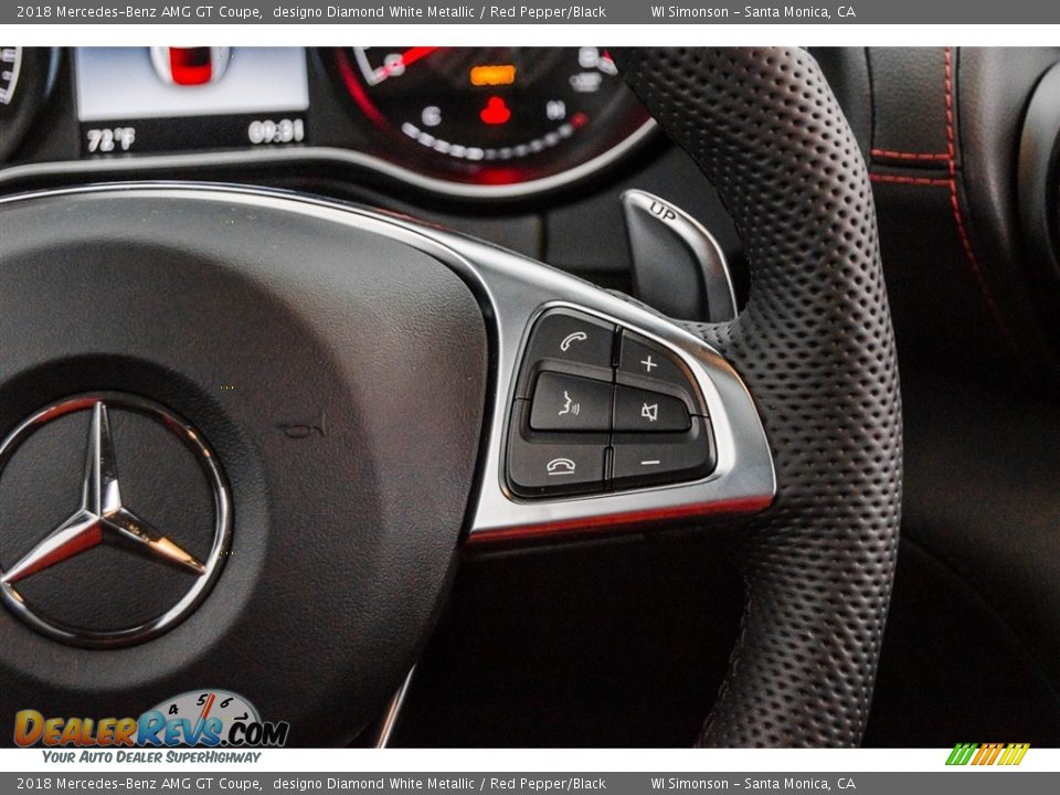 Controls of 2018 Mercedes-Benz AMG GT Coupe Photo #18