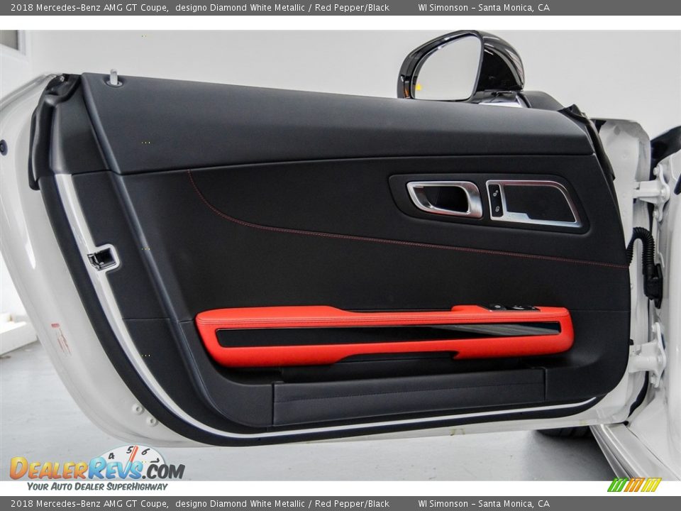 Door Panel of 2018 Mercedes-Benz AMG GT Coupe Photo #24