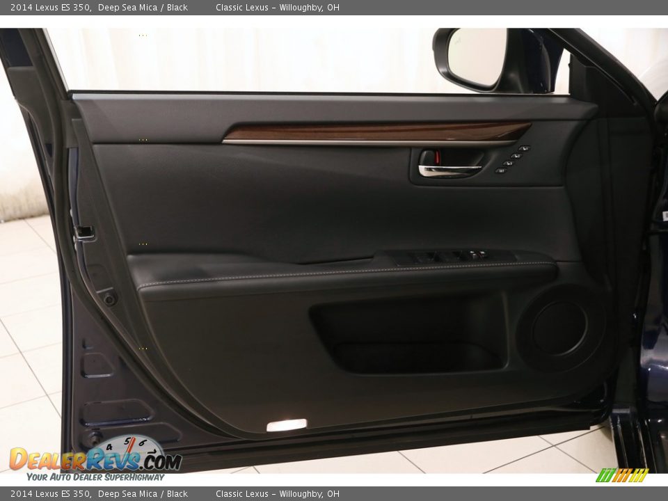 2014 Lexus ES 350 Deep Sea Mica / Black Photo #4