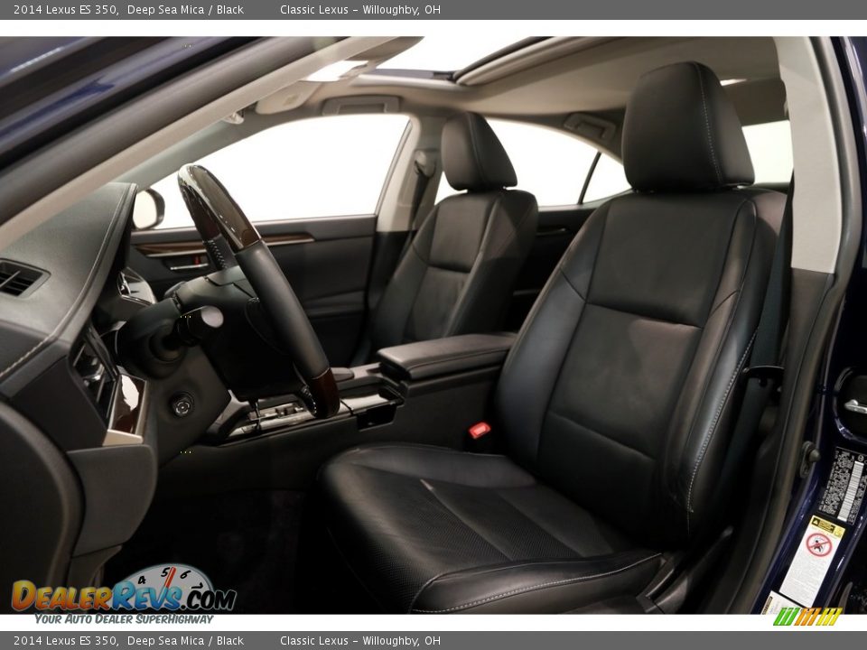 2014 Lexus ES 350 Deep Sea Mica / Black Photo #5