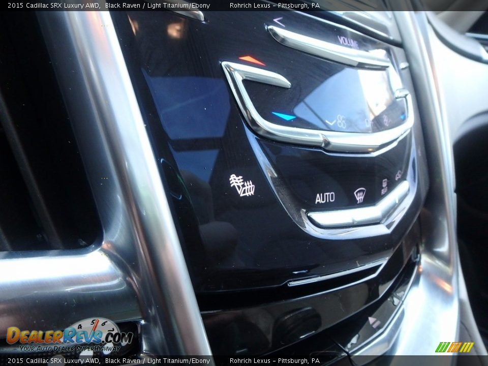 2015 Cadillac SRX Luxury AWD Black Raven / Light Titanium/Ebony Photo #23