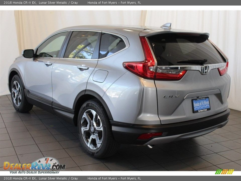 2018 Honda CR-V EX Lunar Silver Metallic / Gray Photo #6