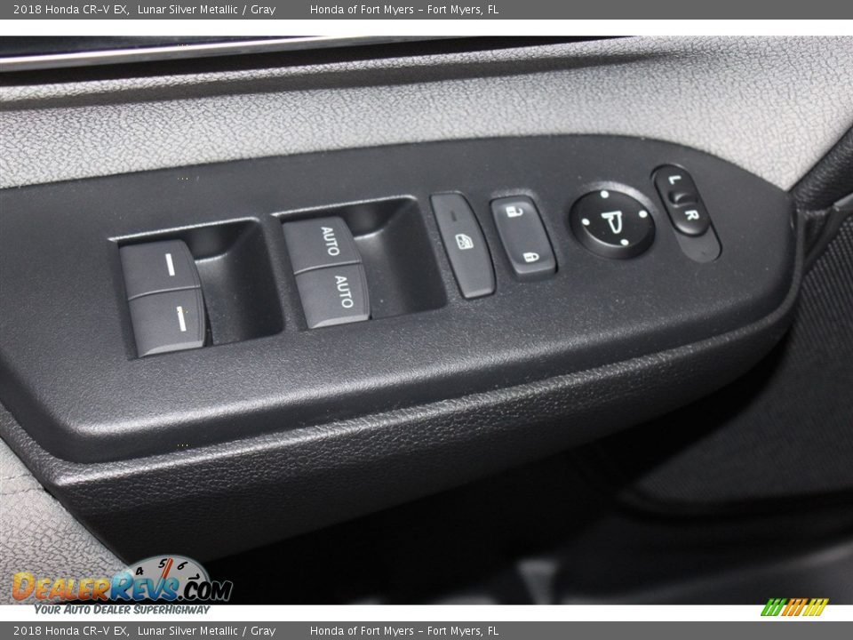 2018 Honda CR-V EX Lunar Silver Metallic / Gray Photo #10