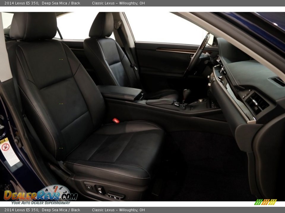 2014 Lexus ES 350 Deep Sea Mica / Black Photo #18