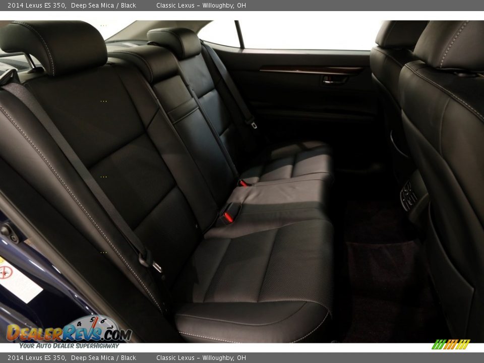 2014 Lexus ES 350 Deep Sea Mica / Black Photo #19