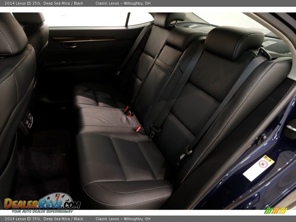 2014 Lexus ES 350 Deep Sea Mica / Black Photo #20