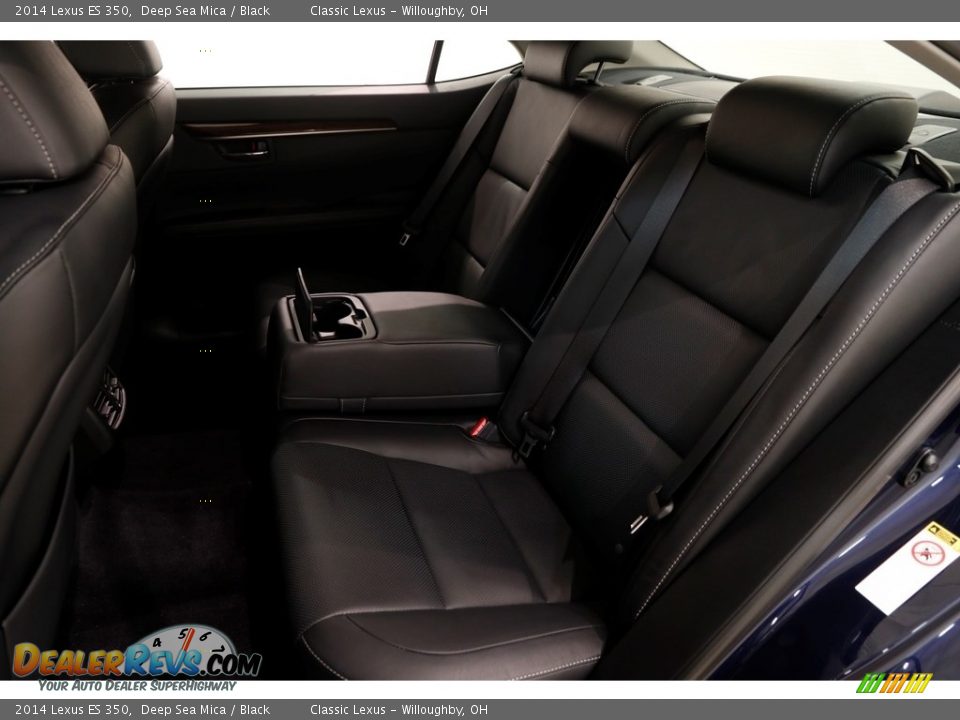 2014 Lexus ES 350 Deep Sea Mica / Black Photo #21