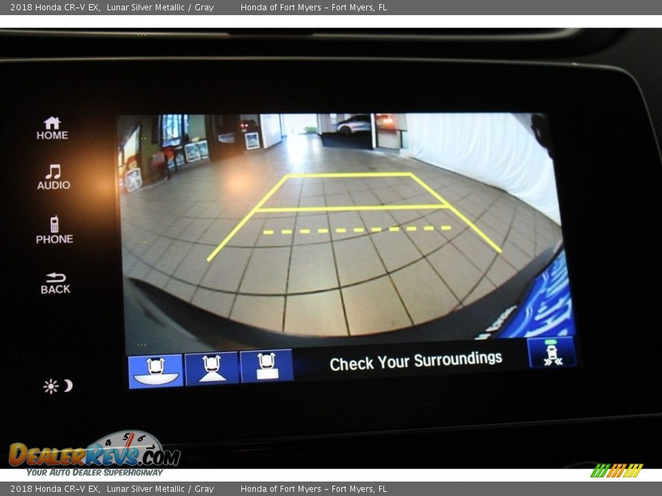 2018 Honda CR-V EX Lunar Silver Metallic / Gray Photo #18