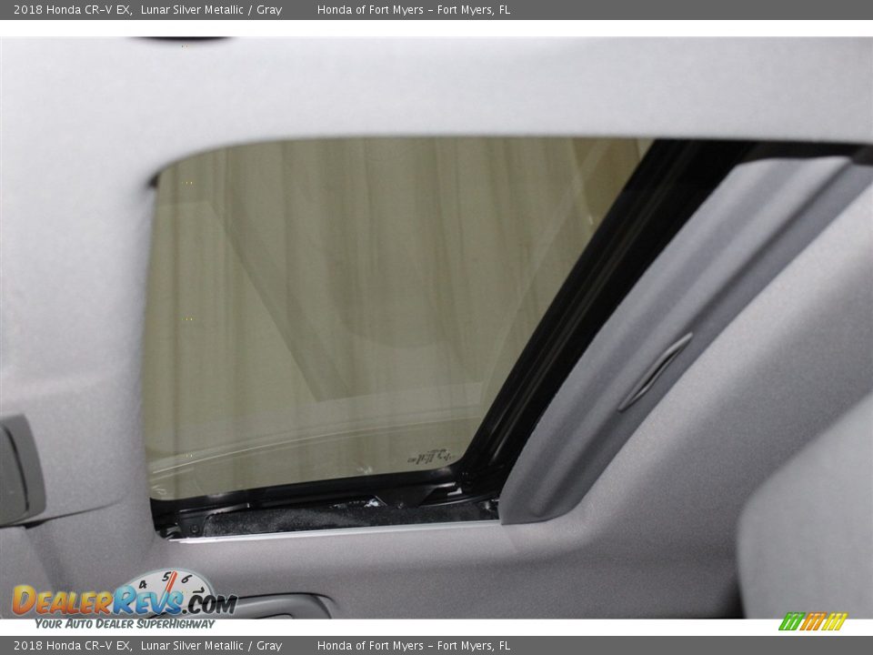 2018 Honda CR-V EX Lunar Silver Metallic / Gray Photo #21