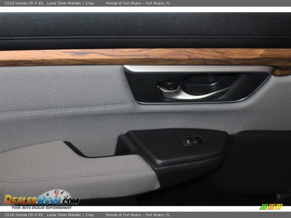 2018 Honda CR-V EX Lunar Silver Metallic / Gray Photo #22