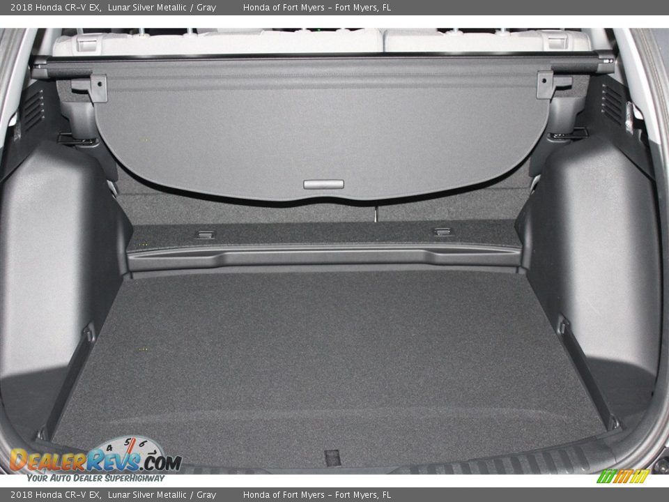 2018 Honda CR-V EX Lunar Silver Metallic / Gray Photo #24