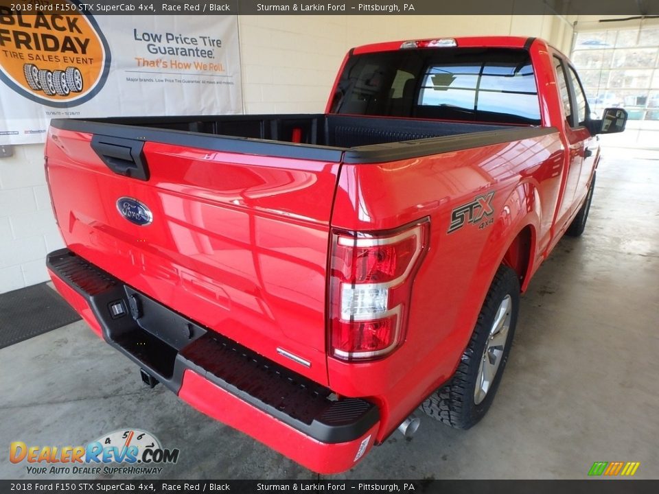 2018 Ford F150 STX SuperCab 4x4 Race Red / Black Photo #2