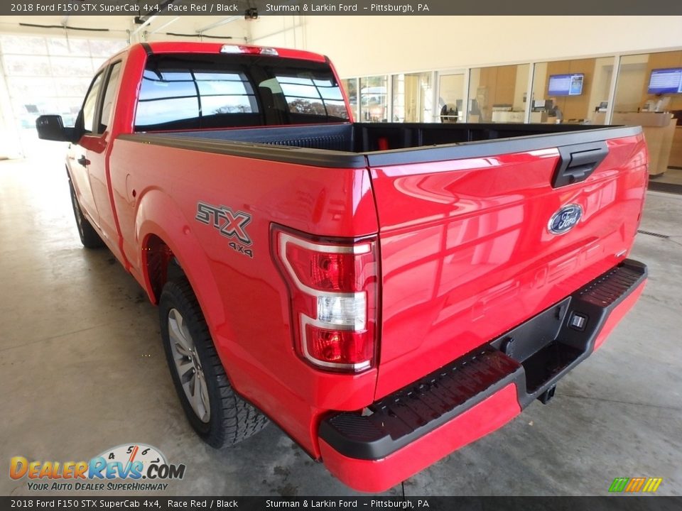2018 Ford F150 STX SuperCab 4x4 Race Red / Black Photo #3
