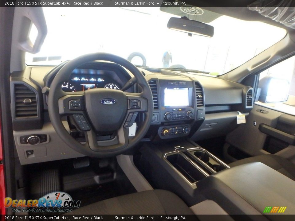 2018 Ford F150 STX SuperCab 4x4 Race Red / Black Photo #8