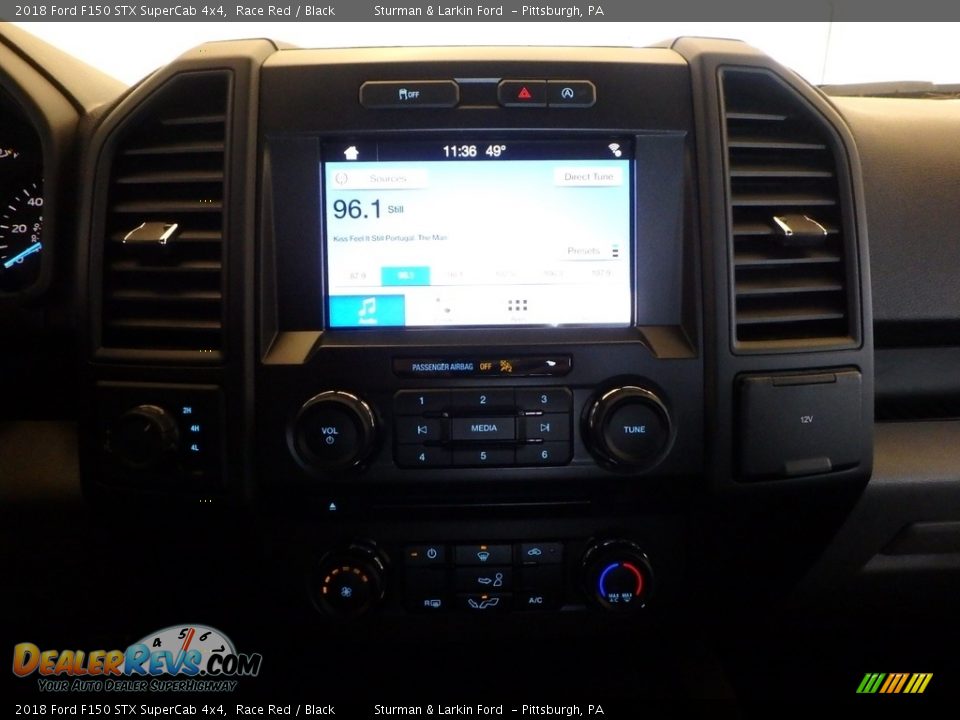 2018 Ford F150 STX SuperCab 4x4 Race Red / Black Photo #11