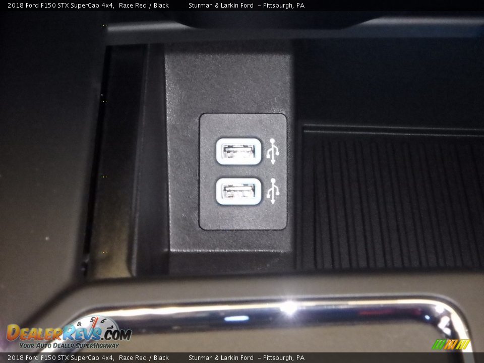 2018 Ford F150 STX SuperCab 4x4 Race Red / Black Photo #13