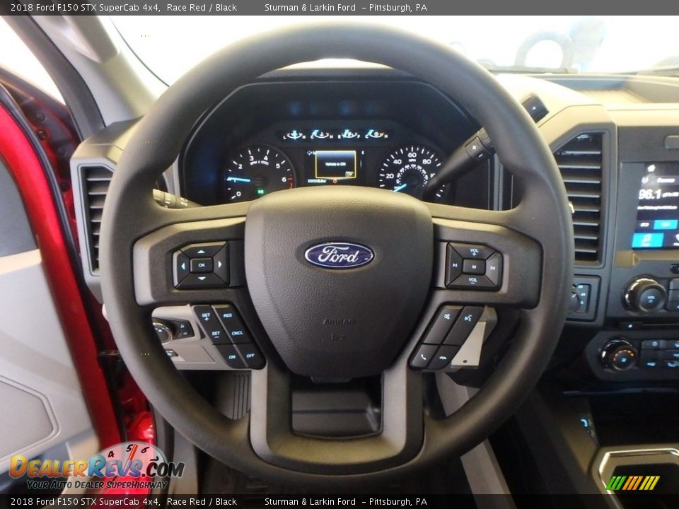 2018 Ford F150 STX SuperCab 4x4 Race Red / Black Photo #14