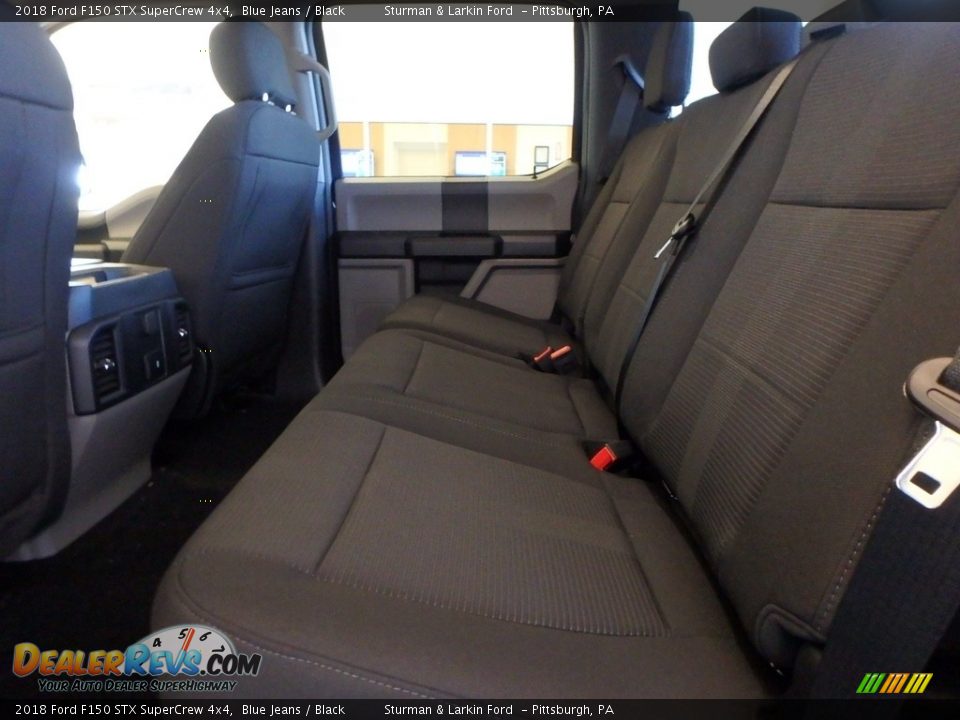 2018 Ford F150 STX SuperCrew 4x4 Blue Jeans / Black Photo #7