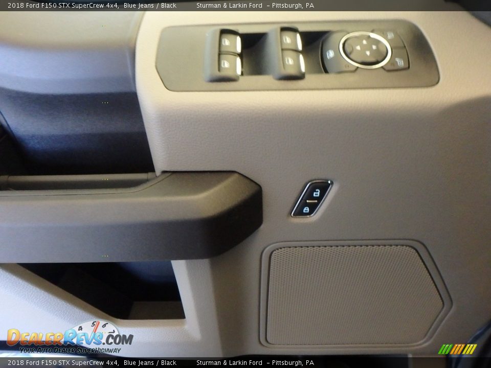 2018 Ford F150 STX SuperCrew 4x4 Blue Jeans / Black Photo #9