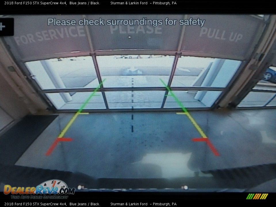 2018 Ford F150 STX SuperCrew 4x4 Blue Jeans / Black Photo #12