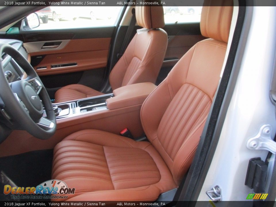 Front Seat of 2018 Jaguar XF Portfolio Photo #11