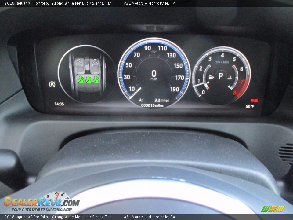2018 Jaguar XF Portfolio Gauges Photo #20