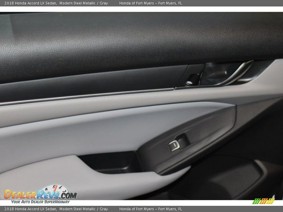 2018 Honda Accord LX Sedan Modern Steel Metallic / Gray Photo #20