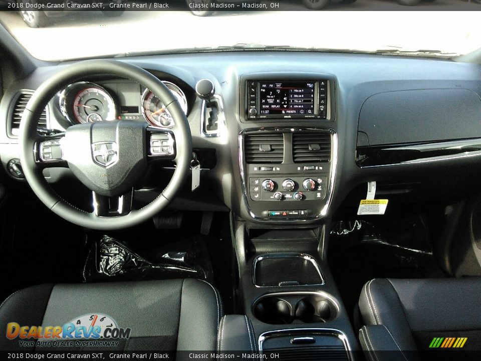 2018 Dodge Grand Caravan SXT Granite Pearl / Black Photo #5
