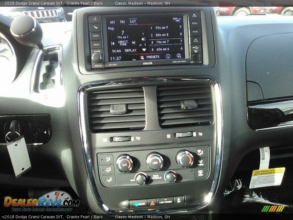 2018 Dodge Grand Caravan SXT Granite Pearl / Black Photo #9