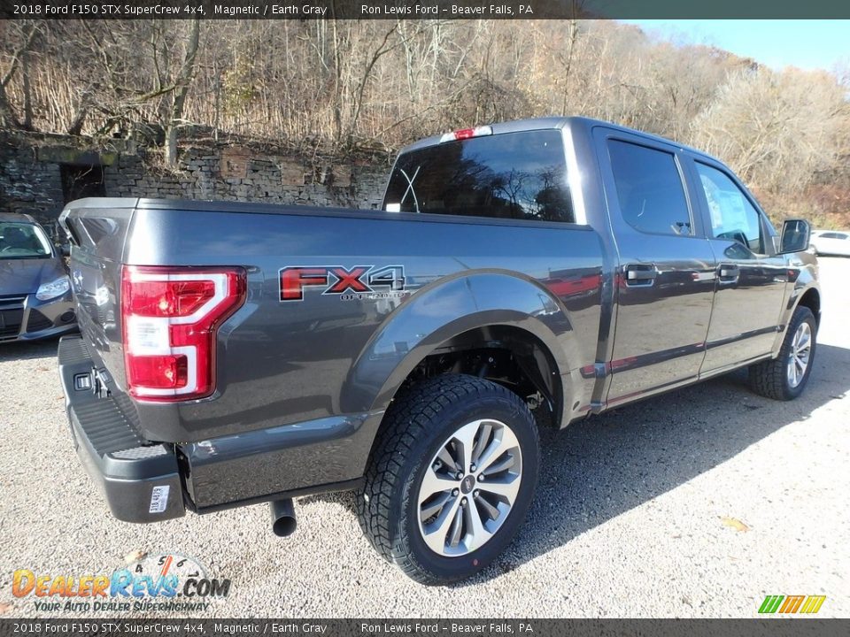 2018 Ford F150 STX SuperCrew 4x4 Magnetic / Earth Gray Photo #2