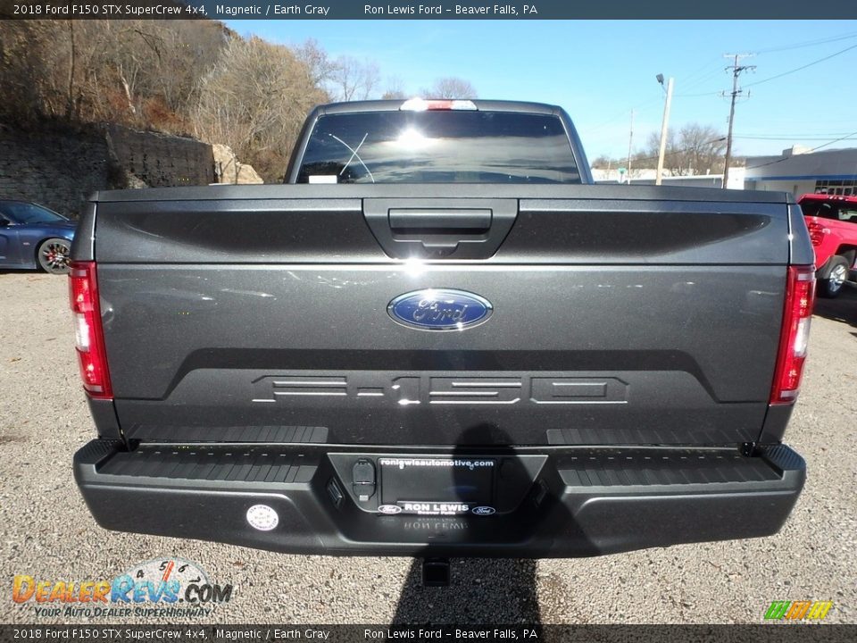 2018 Ford F150 STX SuperCrew 4x4 Magnetic / Earth Gray Photo #3