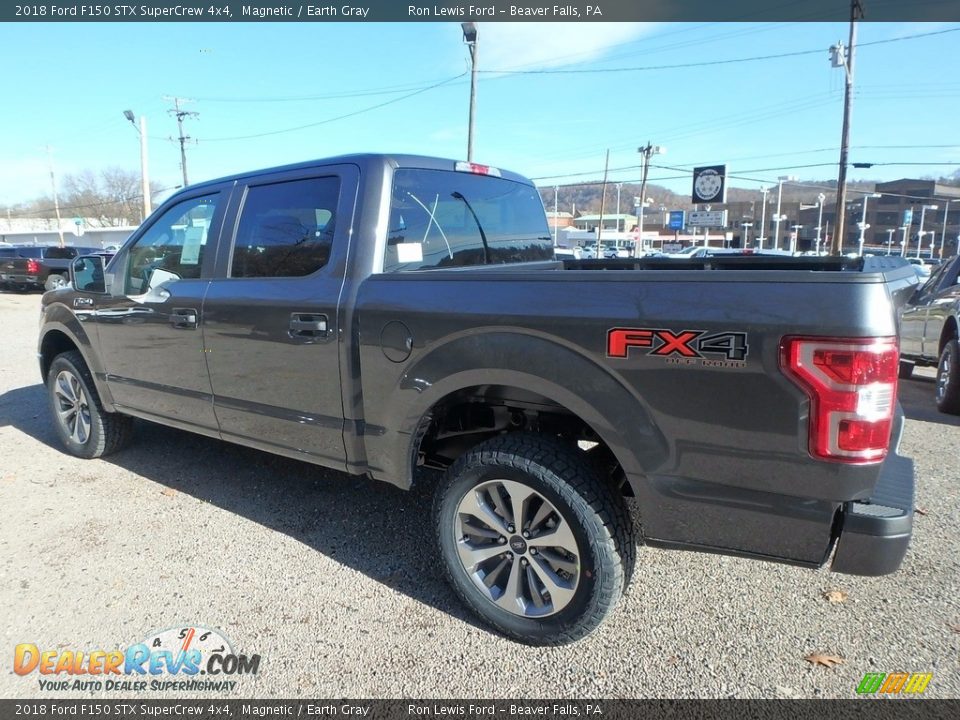 2018 Ford F150 STX SuperCrew 4x4 Magnetic / Earth Gray Photo #4