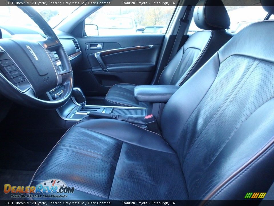 2011 Lincoln MKZ Hybrid Sterling Grey Metallic / Dark Charcoal Photo #6
