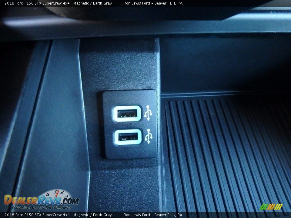 2018 Ford F150 STX SuperCrew 4x4 Magnetic / Earth Gray Photo #18