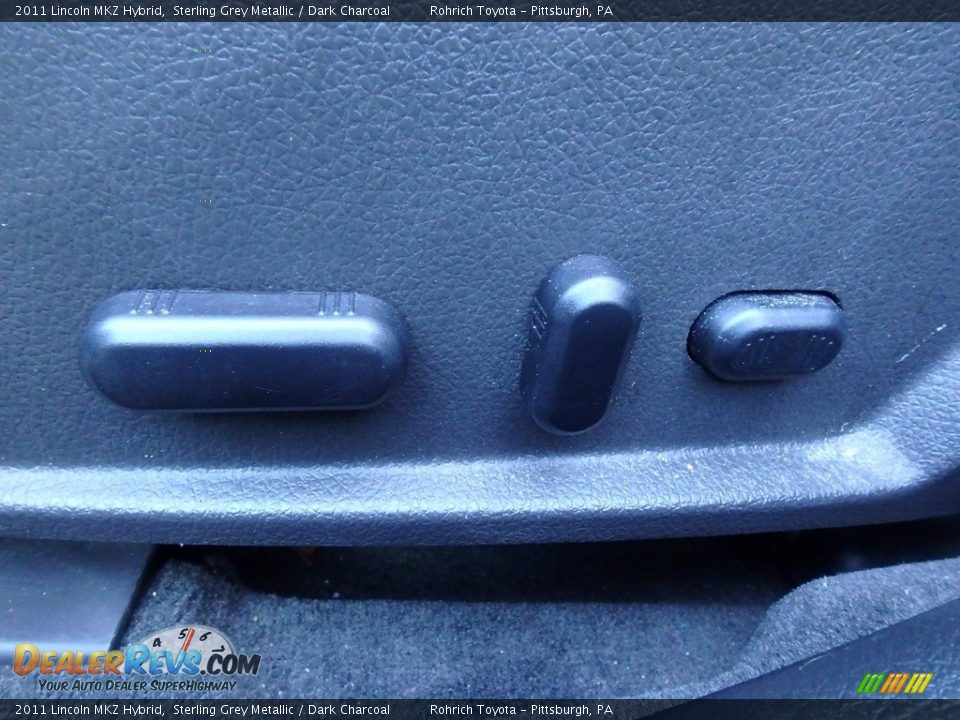 2011 Lincoln MKZ Hybrid Sterling Grey Metallic / Dark Charcoal Photo #21