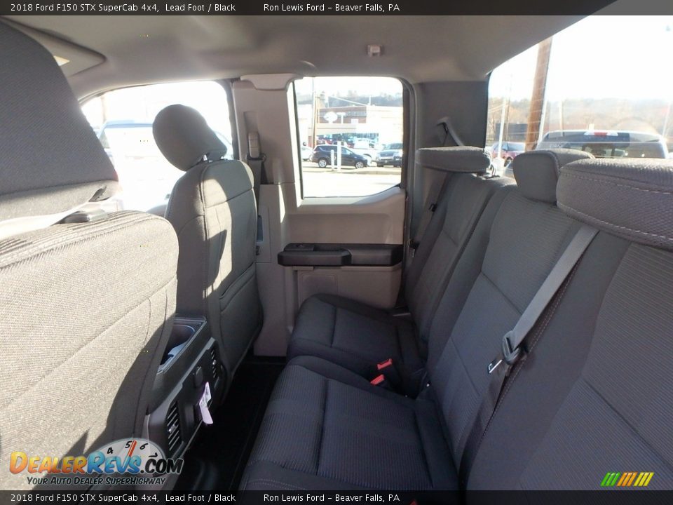 2018 Ford F150 STX SuperCab 4x4 Lead Foot / Black Photo #11