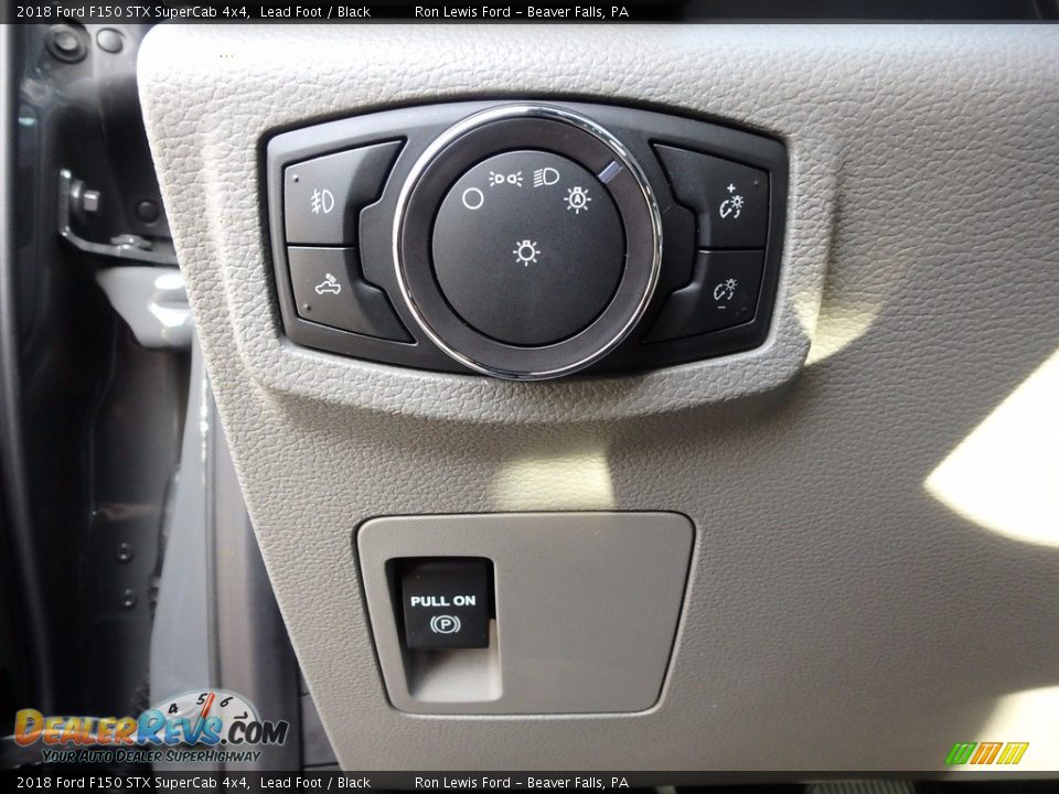 2018 Ford F150 STX SuperCab 4x4 Lead Foot / Black Photo #15