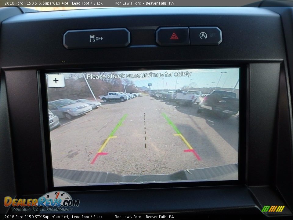 2018 Ford F150 STX SuperCab 4x4 Lead Foot / Black Photo #18