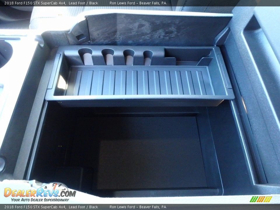 2018 Ford F150 STX SuperCab 4x4 Lead Foot / Black Photo #20