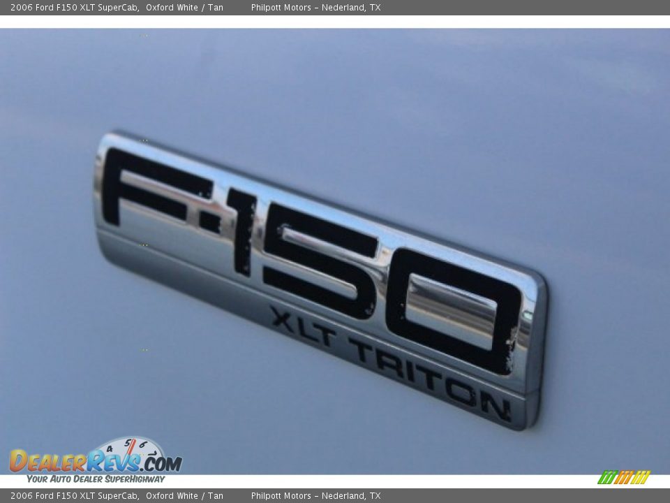 2006 Ford F150 XLT SuperCab Oxford White / Tan Photo #6