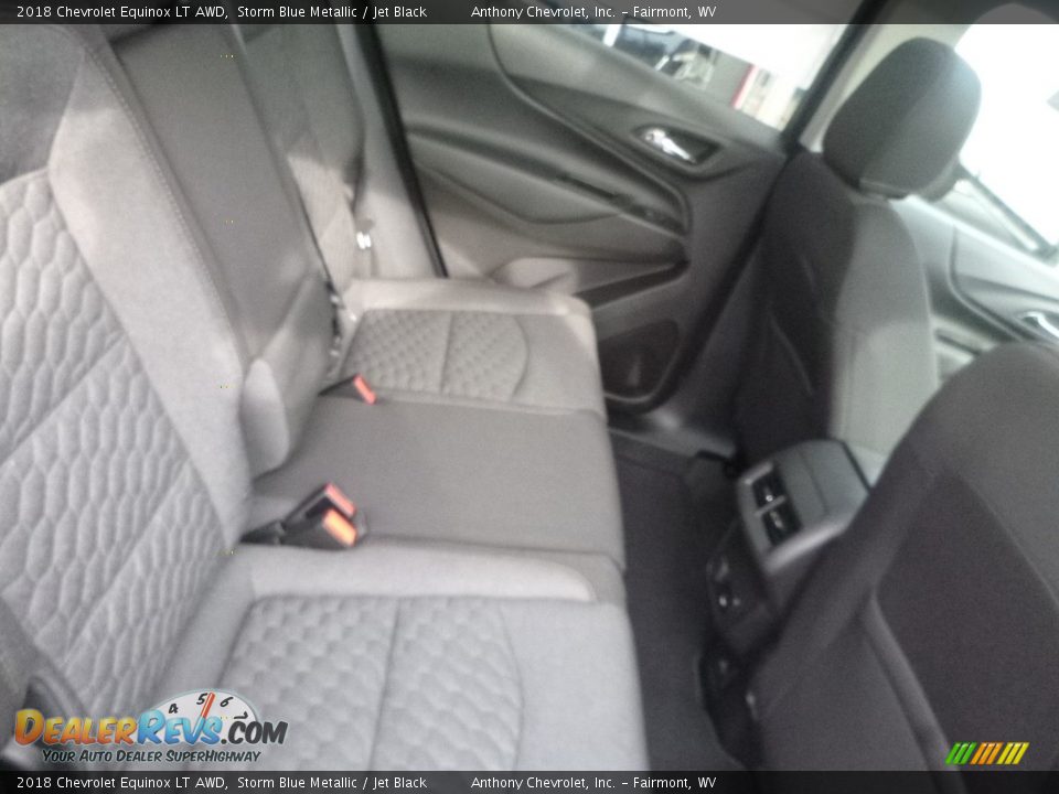 2018 Chevrolet Equinox LT AWD Storm Blue Metallic / Jet Black Photo #13
