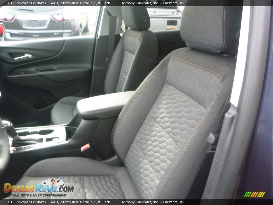2018 Chevrolet Equinox LT AWD Storm Blue Metallic / Jet Black Photo #15