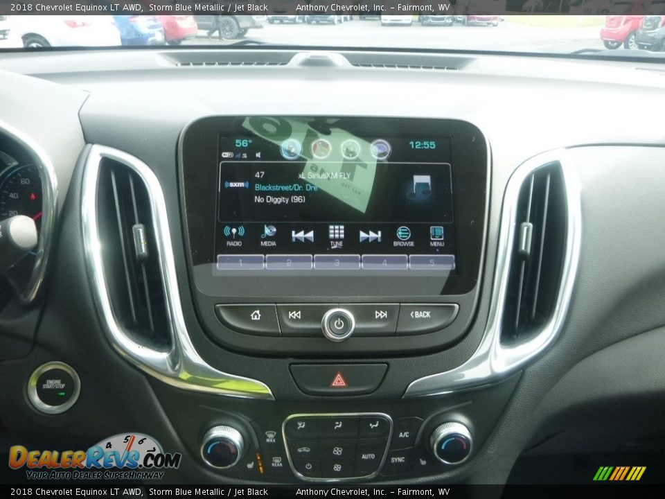 2018 Chevrolet Equinox LT AWD Storm Blue Metallic / Jet Black Photo #17
