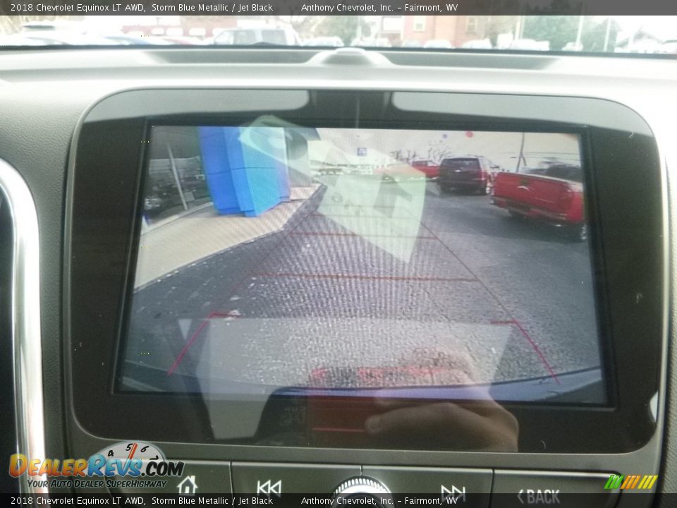 2018 Chevrolet Equinox LT AWD Storm Blue Metallic / Jet Black Photo #18