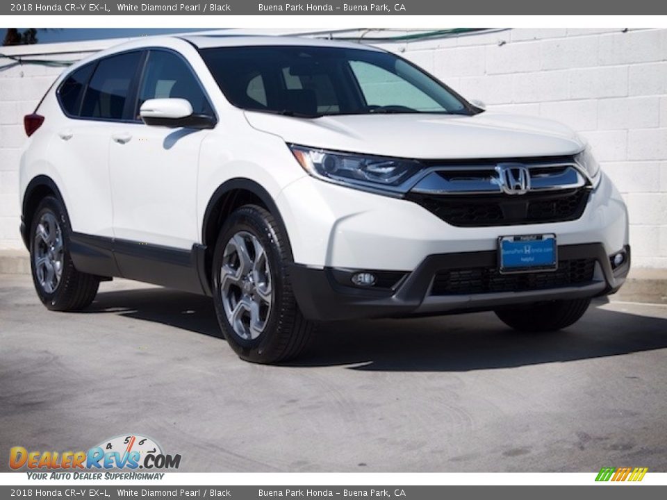 2018 Honda CR-V EX-L White Diamond Pearl / Black Photo #1