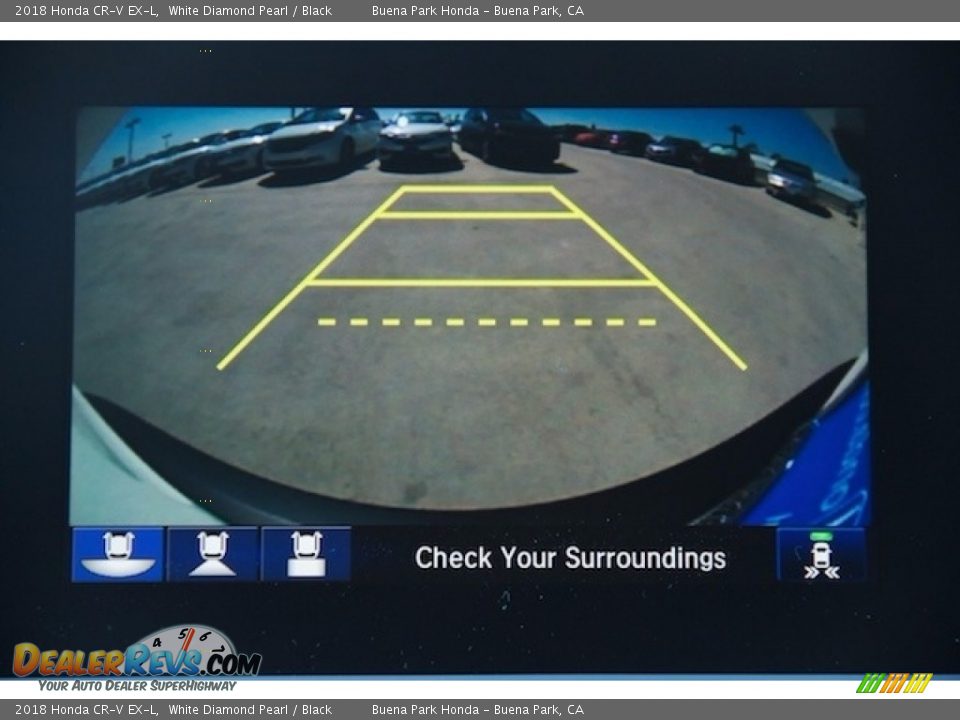 2018 Honda CR-V EX-L White Diamond Pearl / Black Photo #5