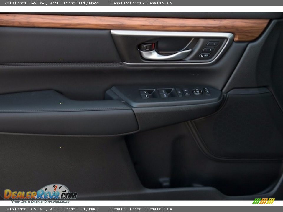 2018 Honda CR-V EX-L White Diamond Pearl / Black Photo #6
